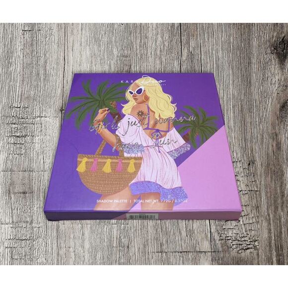 Kara Duo Beauty Girls Just Wanna Have Sun Eyeshadow Palette w/ shimmer‎ & matte - Picture 1 of 2
